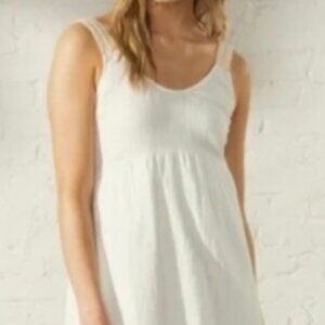 Up West Plisse Maxi Dress - SOFT IVORY / L